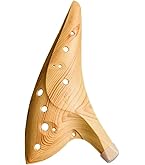 Amazon | キクタニ 12穴 竹材 オカリナ 木製 アルトC ポーチ付き KOC